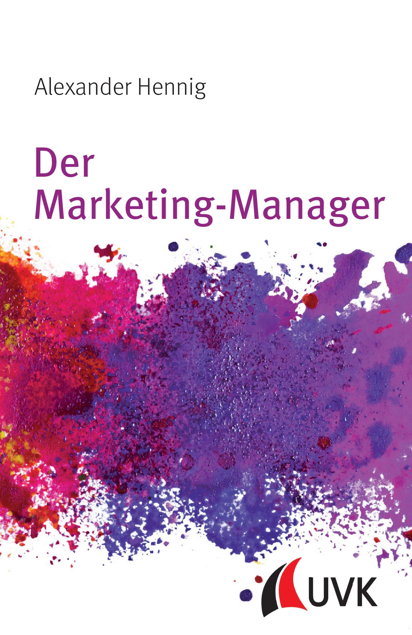 Vorderes Coverbild Der Marketing-Manager