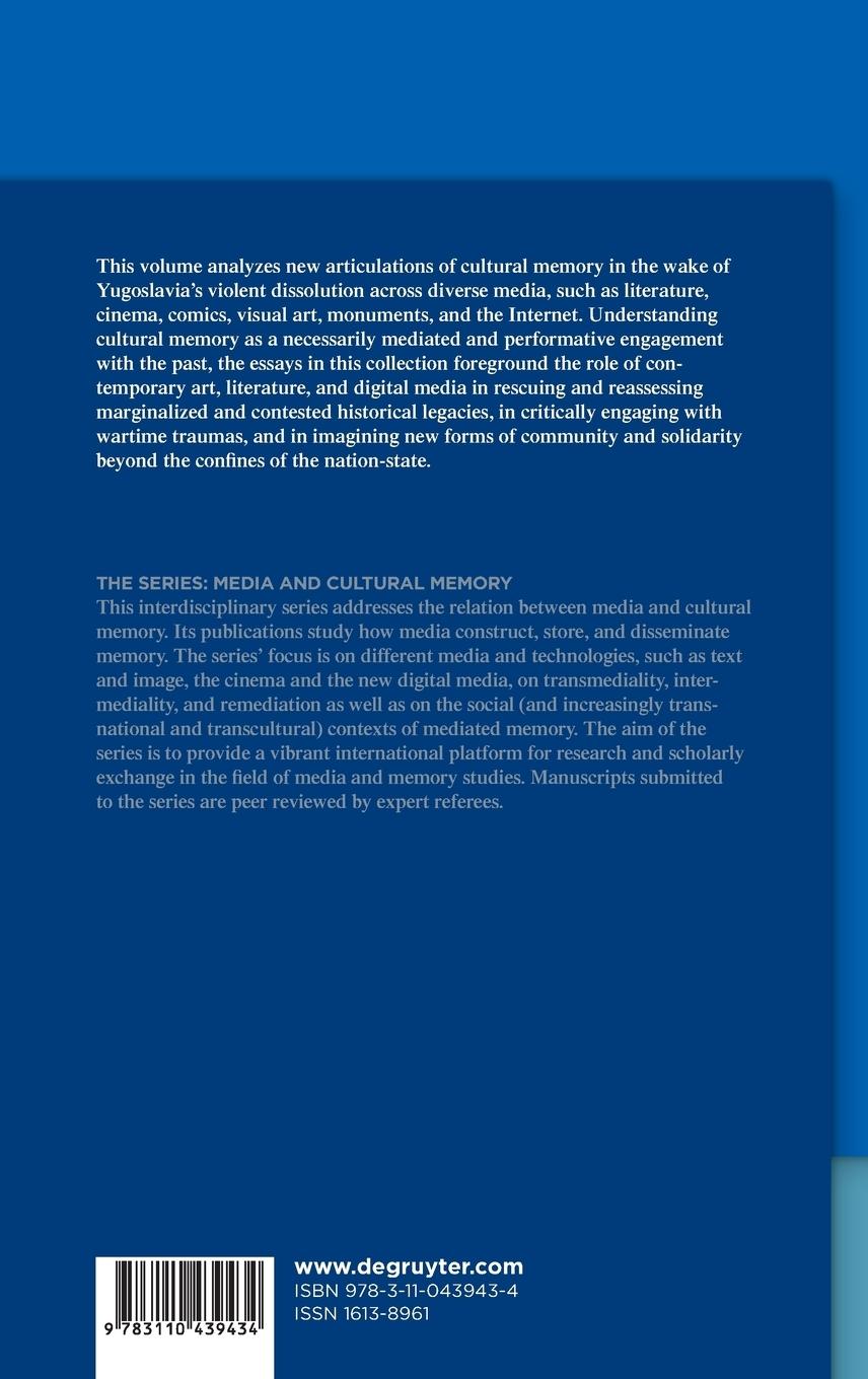 Rückseitencover Post-Yugoslav Constellations