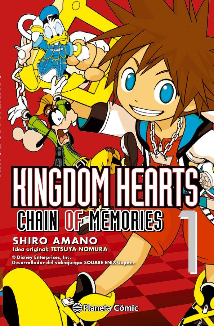 Vorderes Coverbild Kingdom Hearts, Chain of memories 1