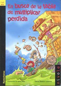 Vorderes Coverbild En busca de la tabla de multiplicar perdida