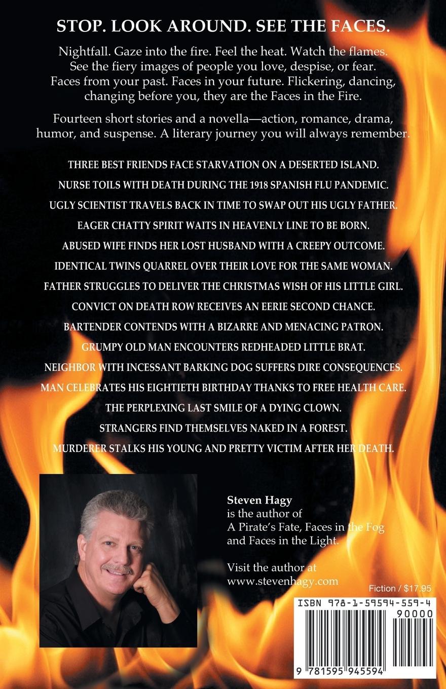 Rückseitencover Faces in the Fire