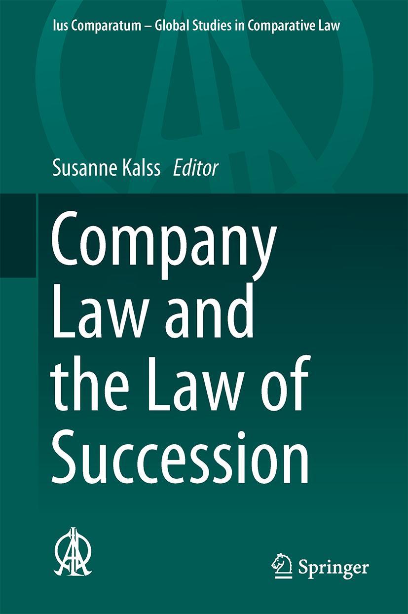 Vorderes Coverbild Company Law and the Law of Succession