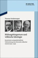 Vorderes Coverbild Bildungsbürgertum und völkische Ideologie