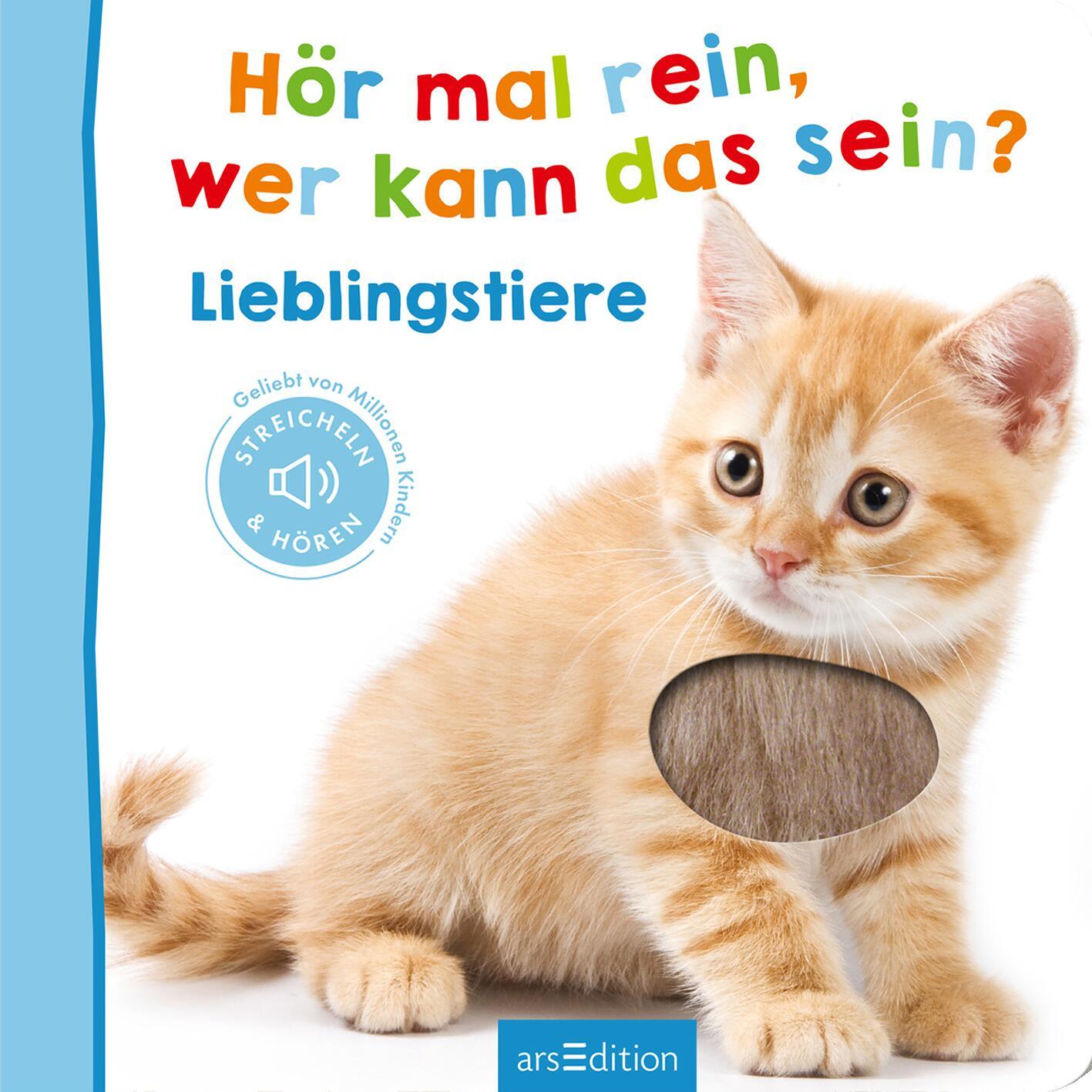 Beispielinhalt (Bild) Hör mal rein, wer kann das sein? Lieblingstiere