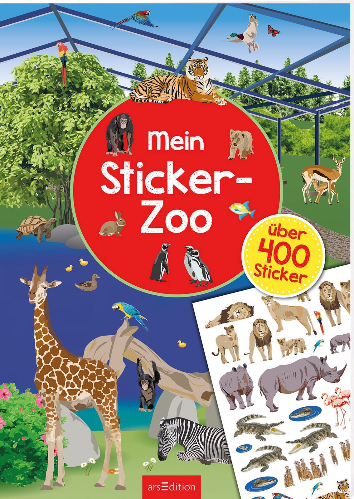 Vorderes Coverbild Mein Sticker-Zoo