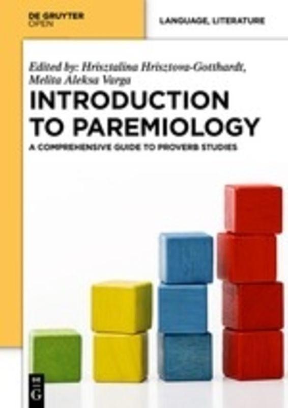 Vorderes Coverbild Introduction to Paremiology