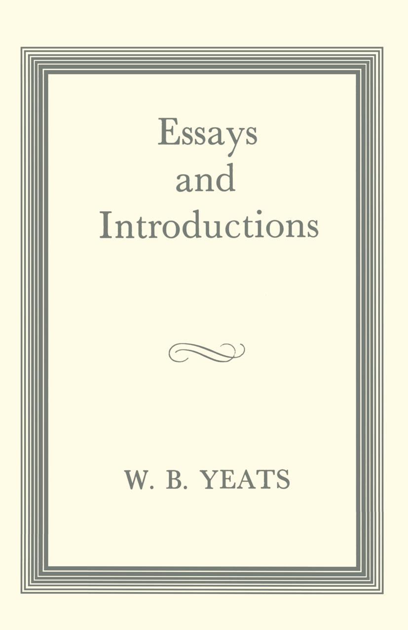 Vorderes Coverbild Essays and Introductions