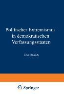 Vorderes Coverbild Politischer Extremismus in demokratischen Verfassungsstaaten