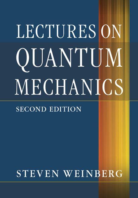 Vorderes Coverbild Lectures on Quantum Mechanics