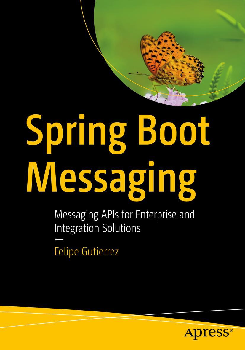 Vorderes Coverbild Spring Boot Messaging