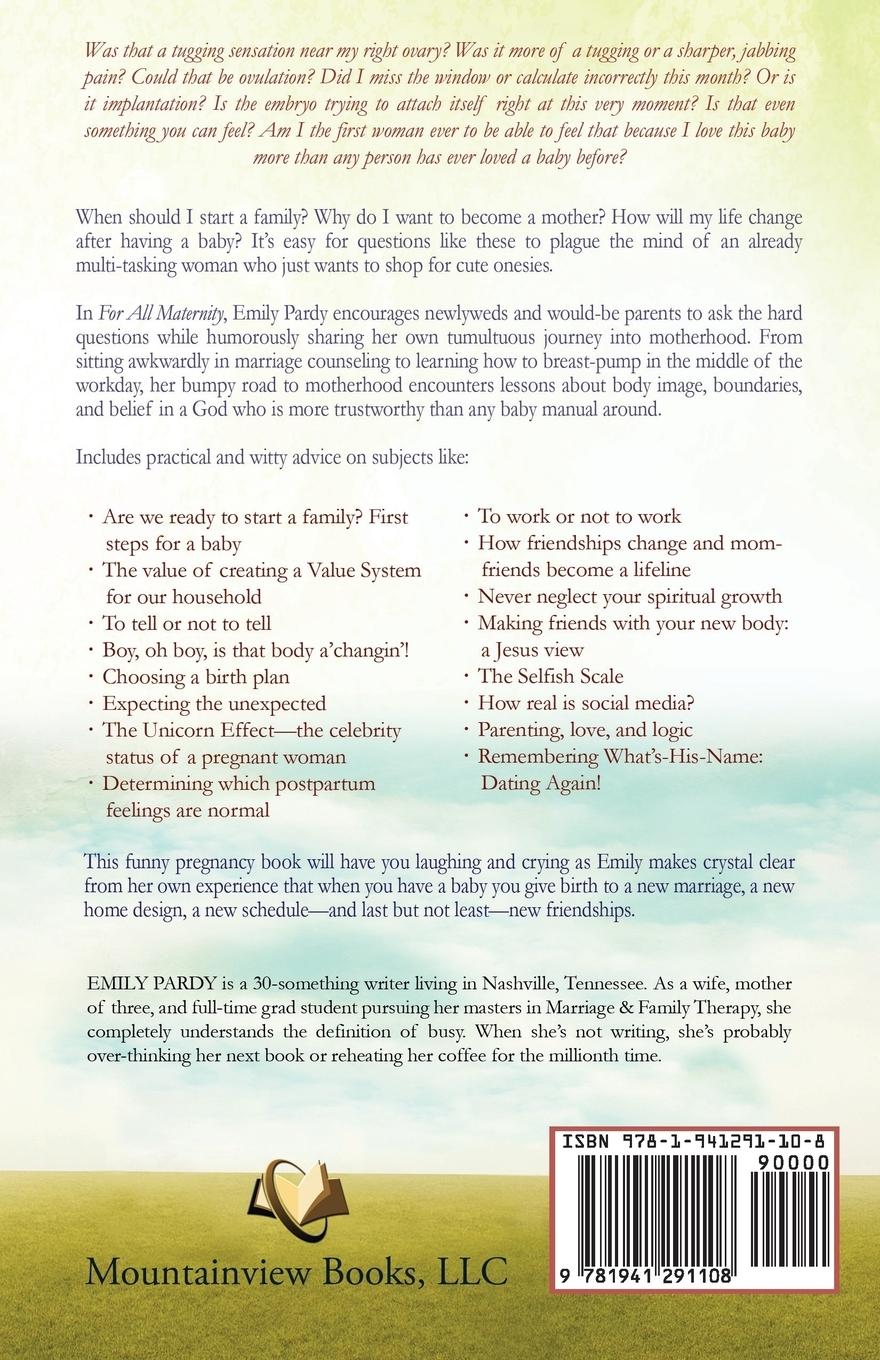 Rückseitencover For All Maternity