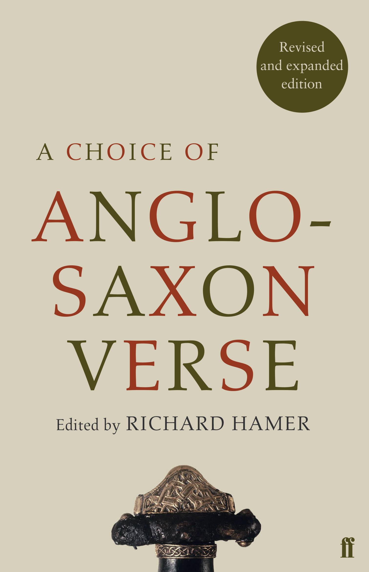 Vorderes Coverbild A Choice of Anglo-Saxon Verse