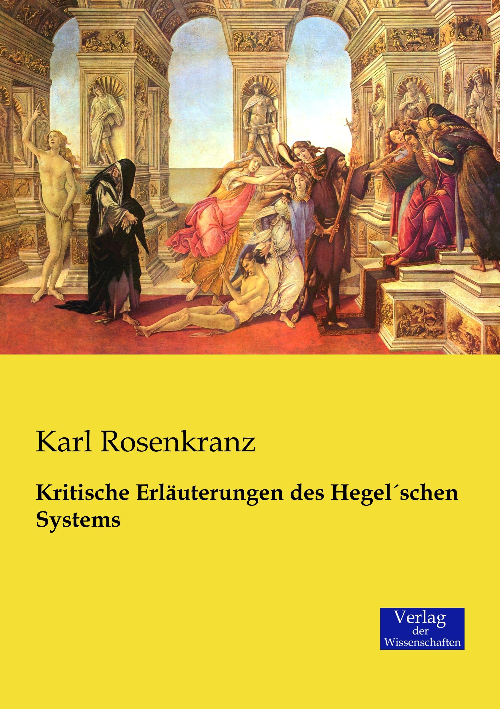 Vorderes Coverbild Kritische Erläuterungen des HegelÂ´schen Systems