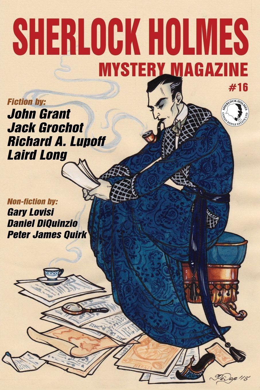 Vorderes Coverbild Sherlock Holmes Mystery Magazine #16
