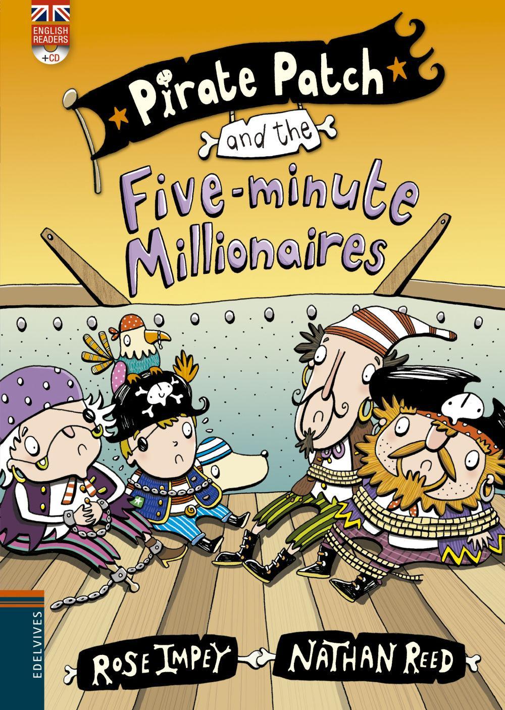 Vorderes Coverbild Pirate patch and the five-minute millionaires