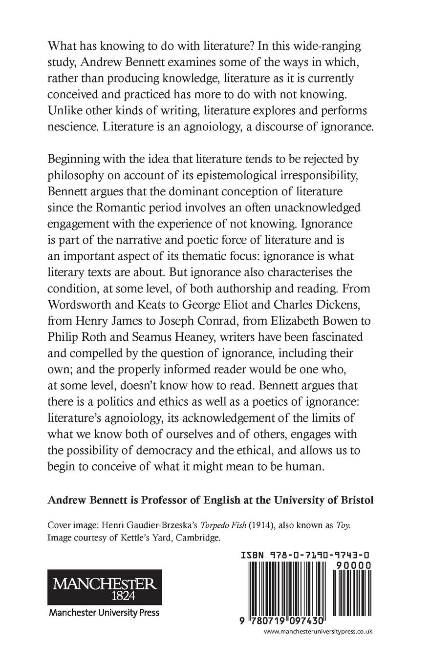 Rückseitencover Ignorance