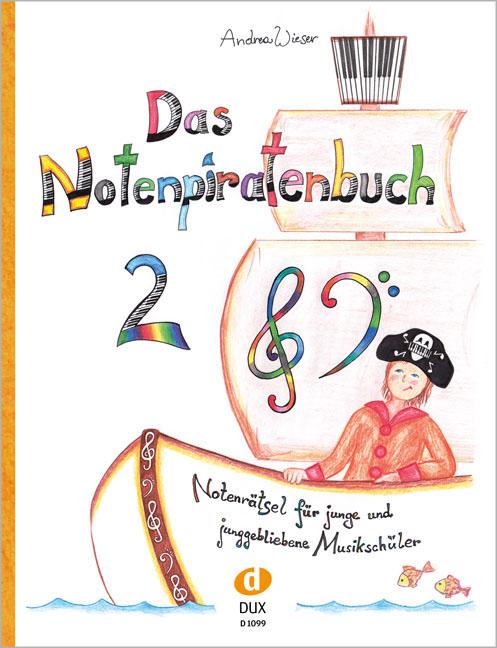 Vorderes Coverbild Das Notenpiratenbuch 2