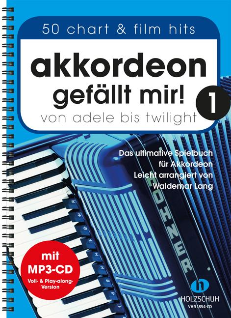 Vorderes Coverbild Akkordeon gefällt mir! 1 (mit MP3-CD)