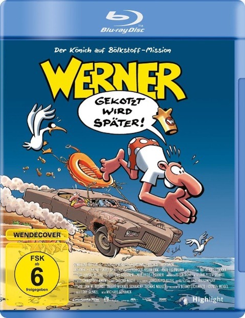 Vorderes Coverbild Werner - Gekotzt wird später!