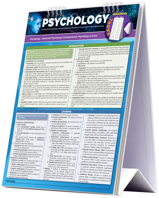Vorderes Coverbild Psychology Easel Book
