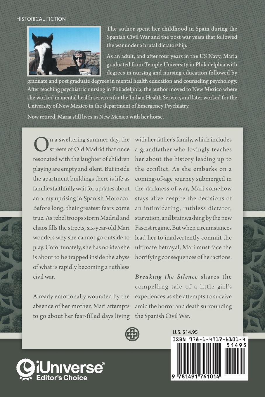 Rückseitencover Breaking the Silence