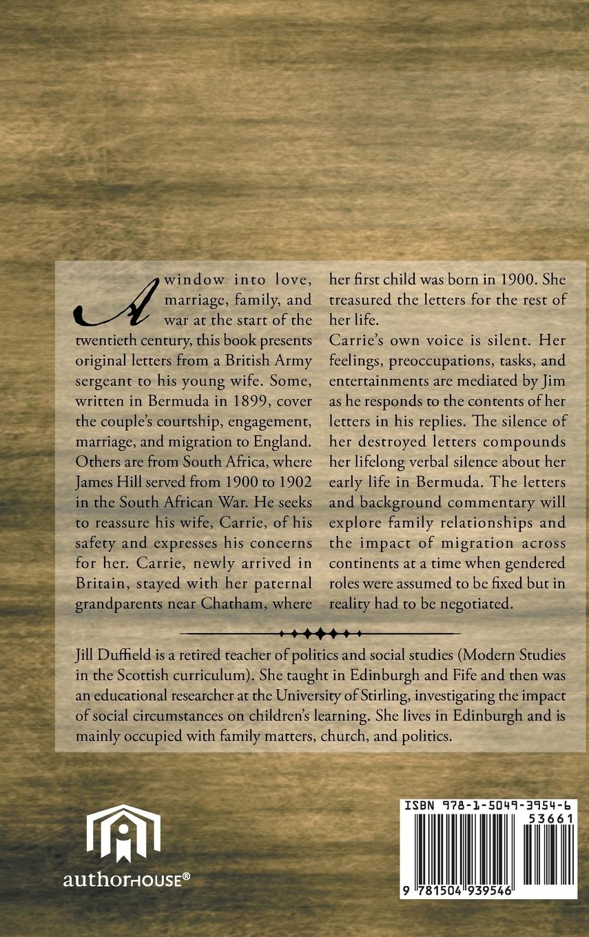 Rückseitencover Goodbye, Carrie, I Must Leave You