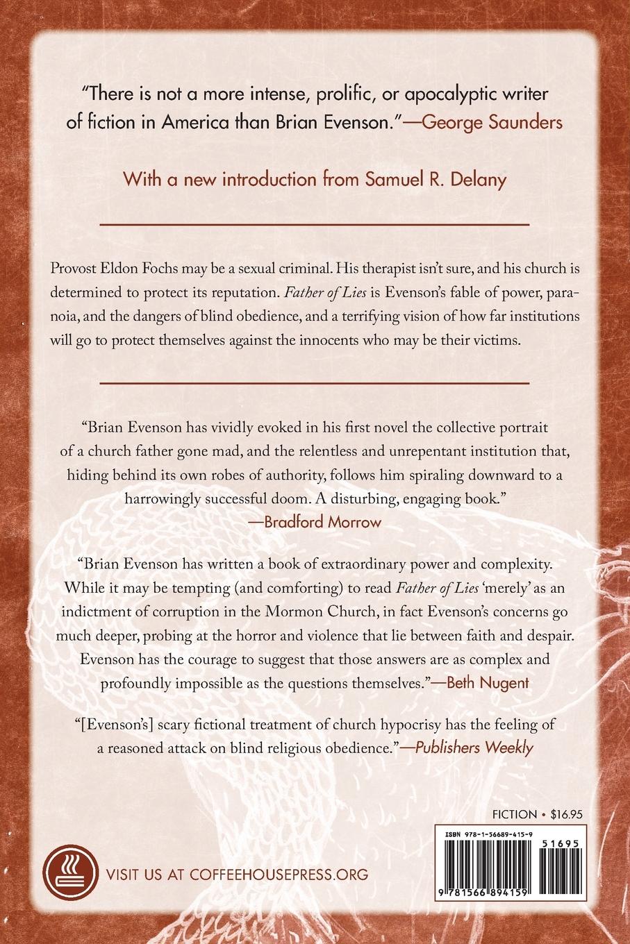 Rückseitencover Father of Lies