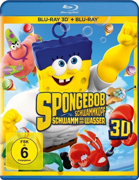 Vorderes Coverbild SpongeBob Schwammkopf - Schwamm aus dem Wasser