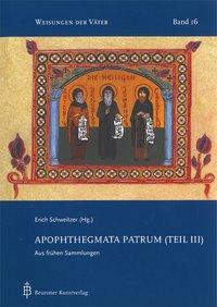 Vorderes Coverbild Apophthegmata Patrum (Teil III)