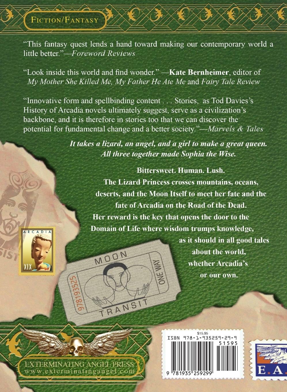 Rückseitencover The Lizard Princess