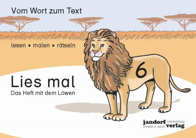 Vorderes Coverbild Lies mal 6 - Das Heft mit dem Löwen