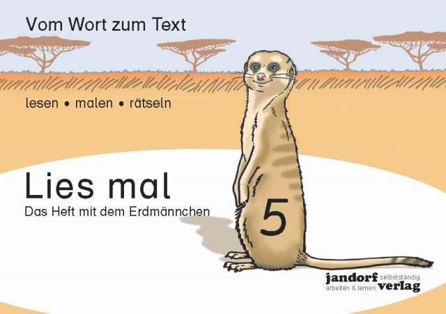 Vorderes Coverbild Lies mal 5 - Das Heft mit dem Erdmännchen
