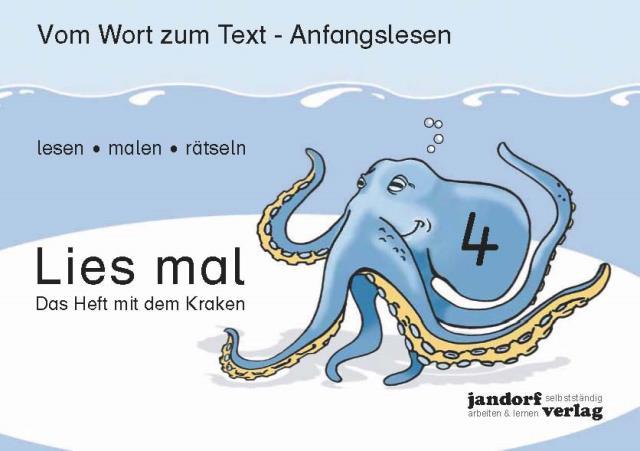 Vorderes Coverbild Lies mal 4 - Das Heft mit dem Kraken
