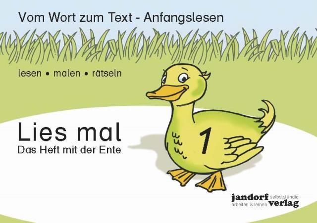 Vorderes Coverbild Lies mal 1 - Das Heft mit der Ente