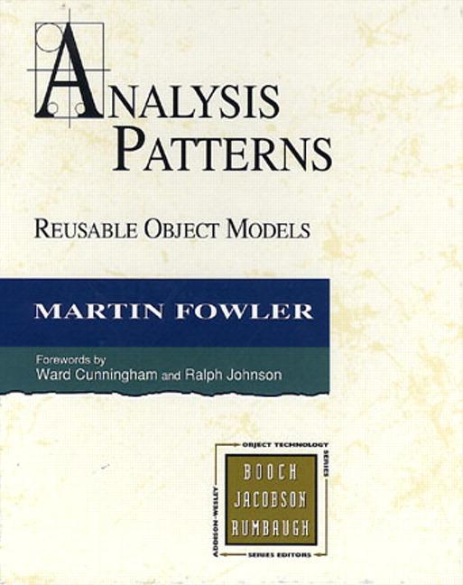 Vorderes Coverbild Analysis Patterns