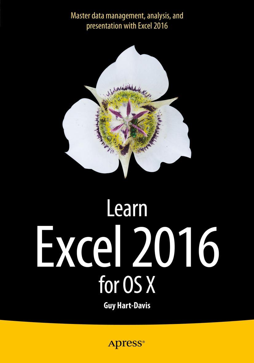 Vorderes Coverbild Learn Excel 2016 for OS X