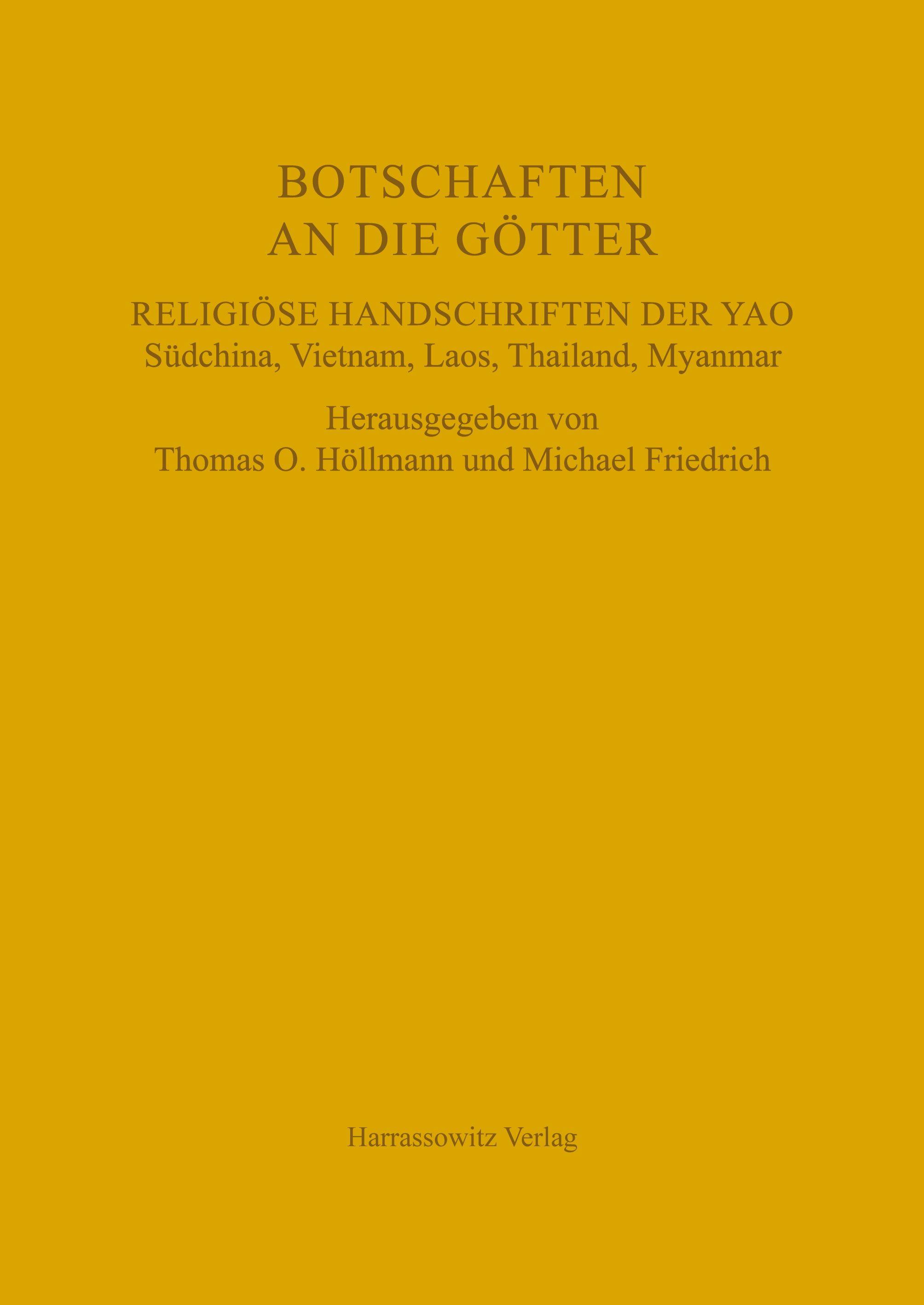 Vorderes Coverbild Botschaften an die Götter