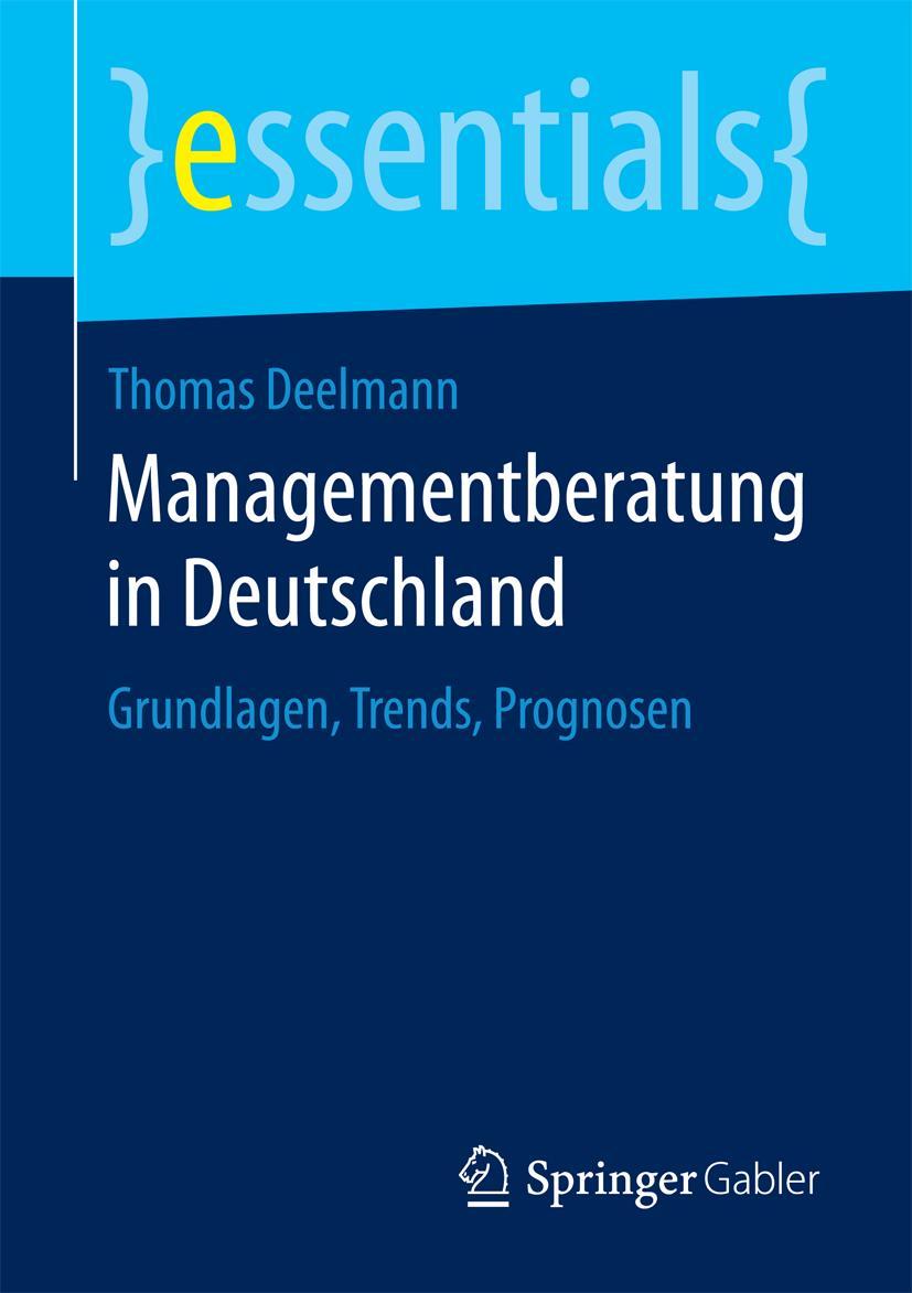 Vorderes Coverbild Managementberatung in Deutschland