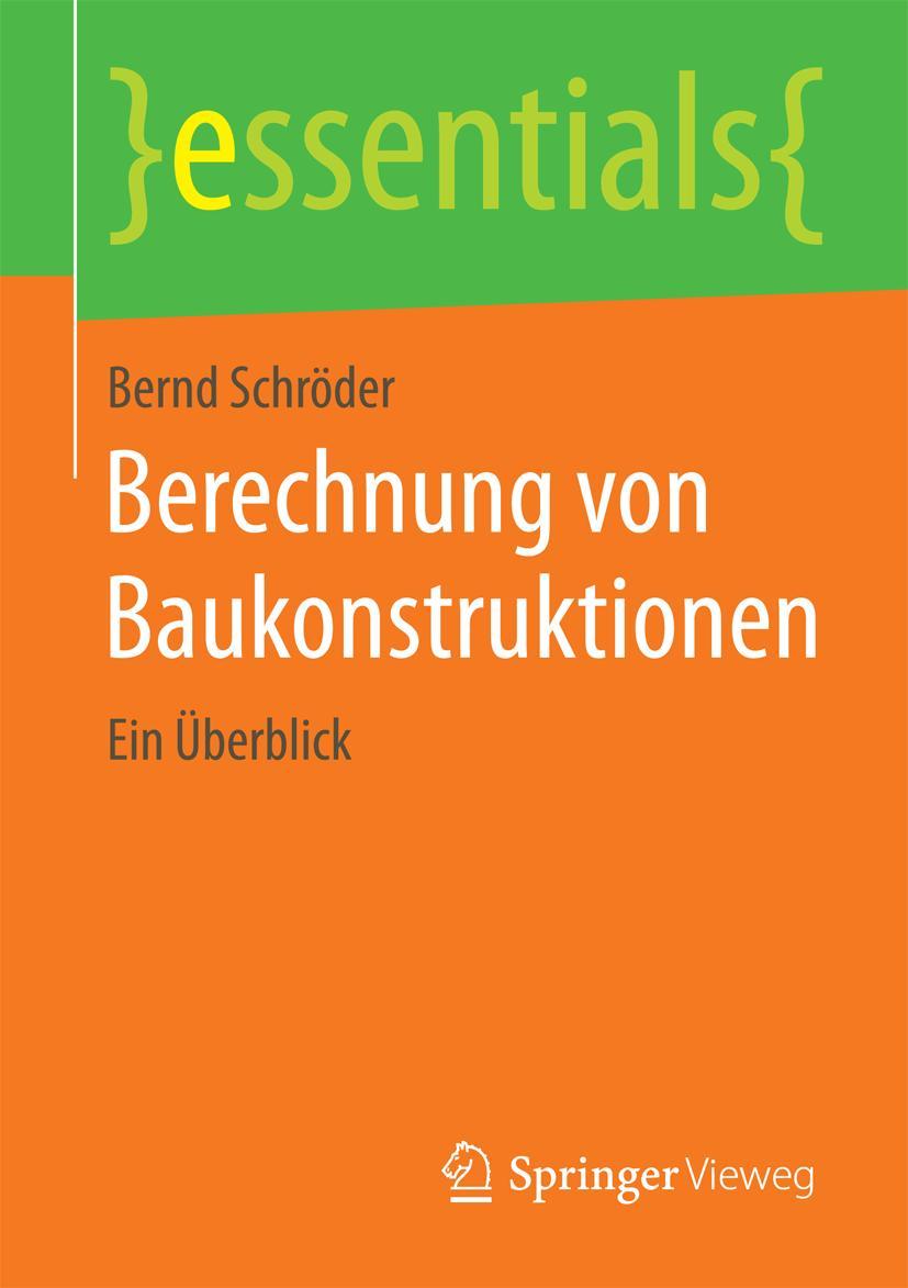 Vorderes Coverbild Berechnung von Baukonstruktionen