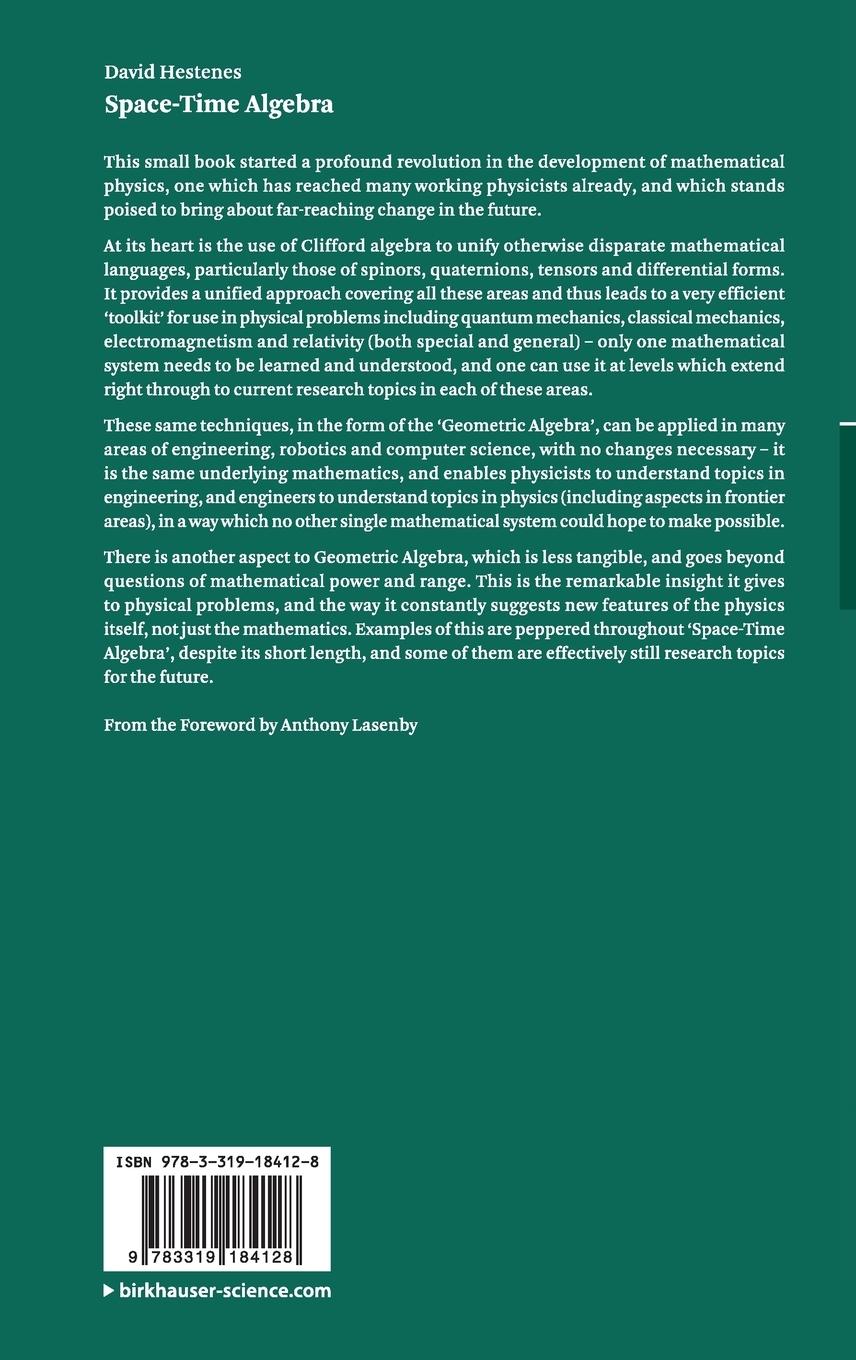 Rückseitencover Space-Time Algebra