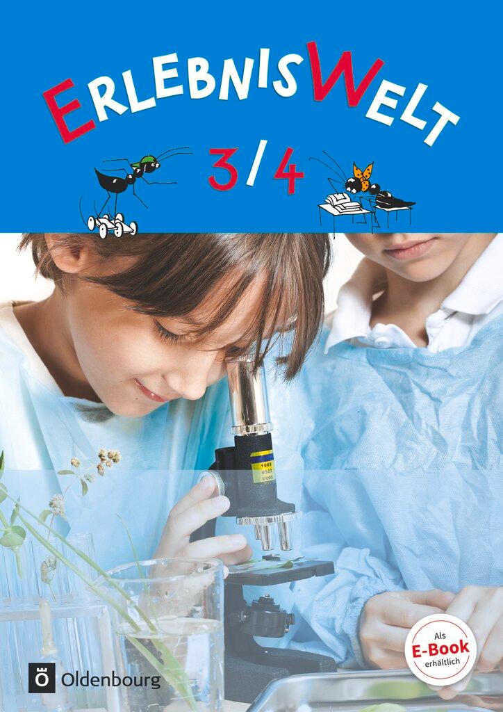 Vorderes Coverbild ErlebnisWelt 3./4. Jahrgangsstufe Neuausgabe. Schülerbuch