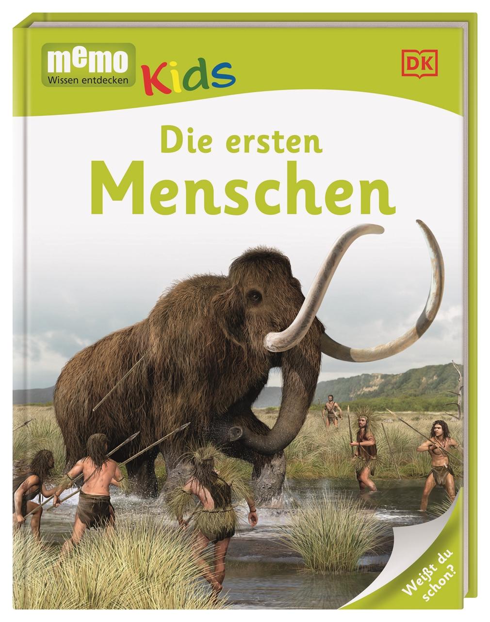 Vorderes Coverbild memo Kids. Die ersten Menschen