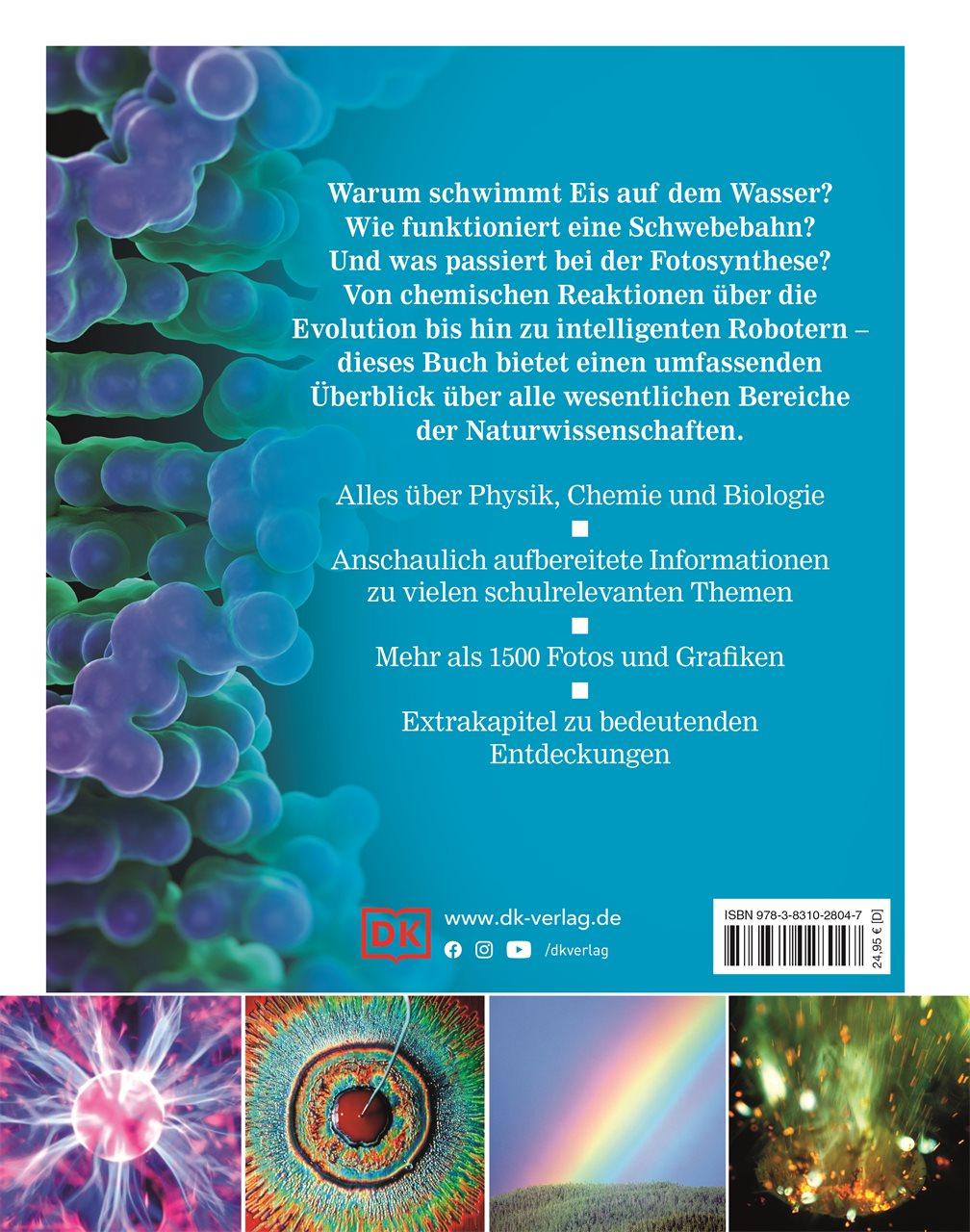 Rückseitencover Naturwissenschaften für clevere Kids