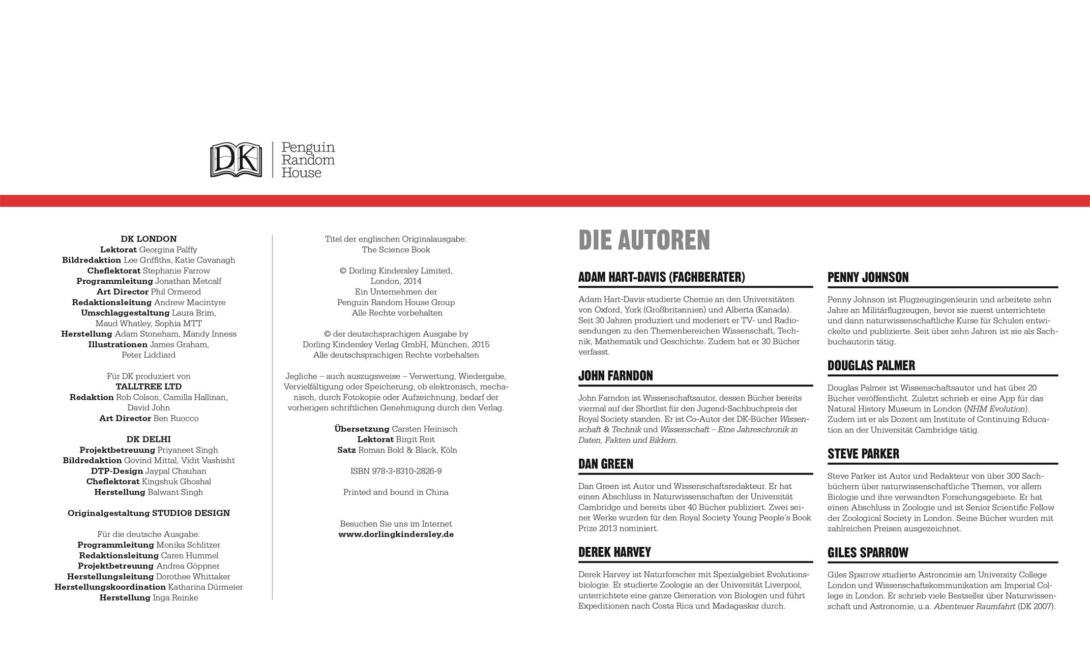 Beispielinhalt (Bild) Big Ideas. Das Wissenschafts-Buch