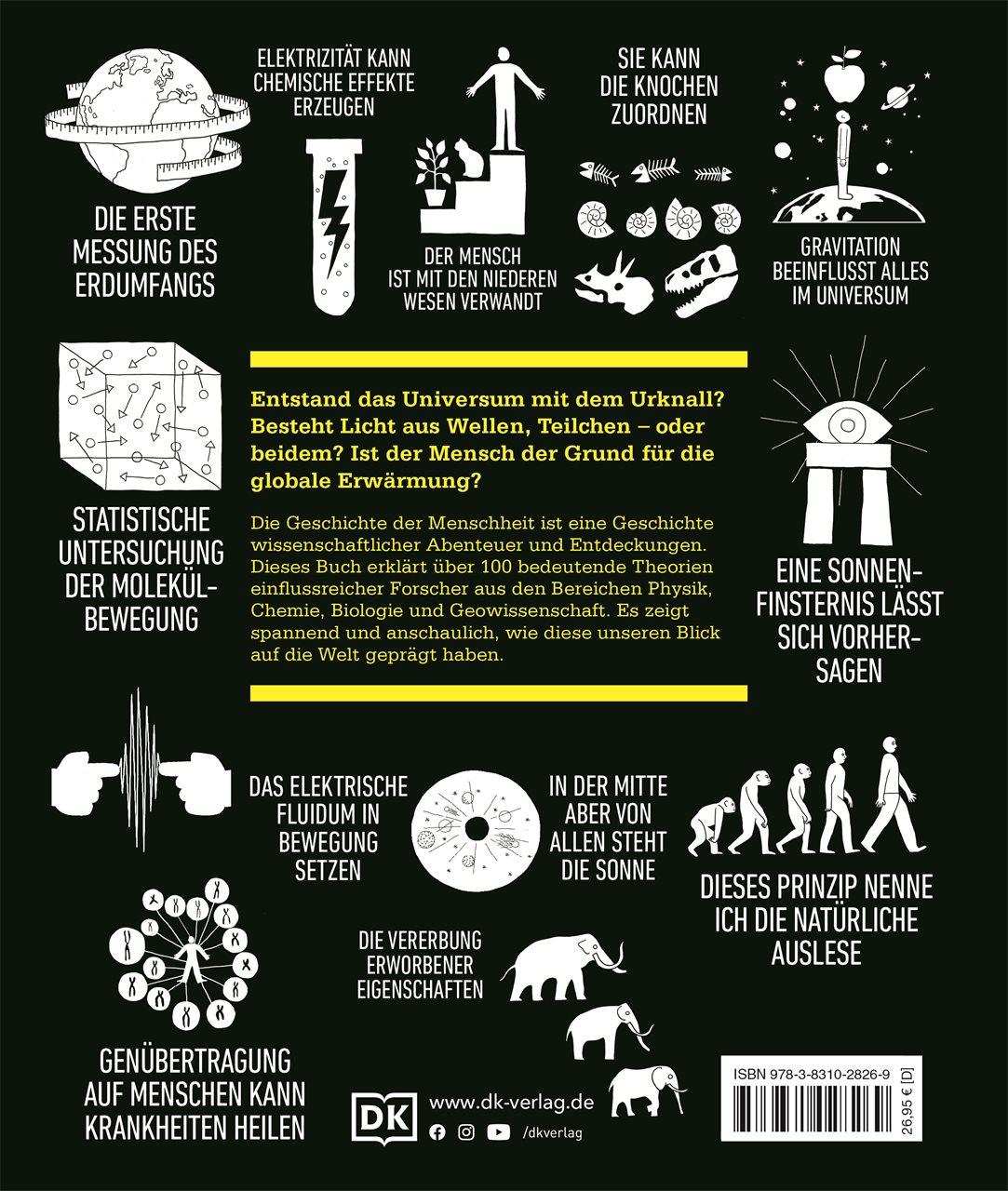 Rückseitencover Big Ideas. Das Wissenschafts-Buch