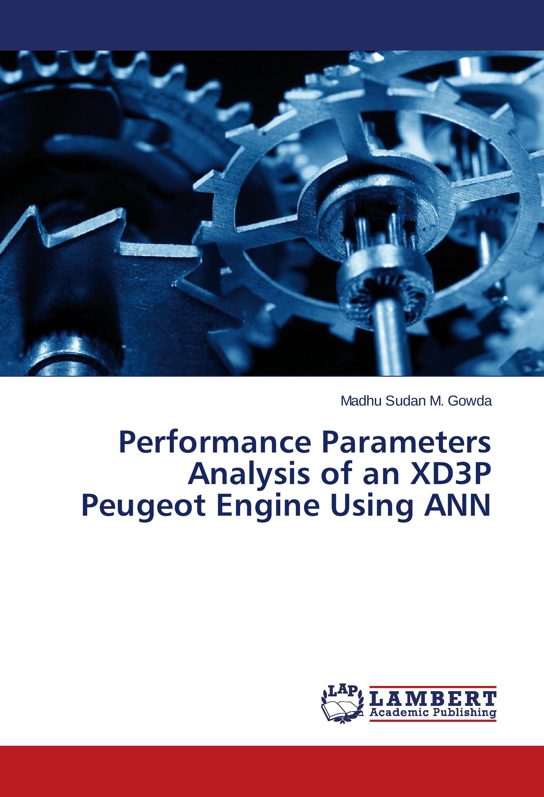 Vorderes Coverbild Performance Parameters Analysis of an XD3P Peugeot Engine Using ANN