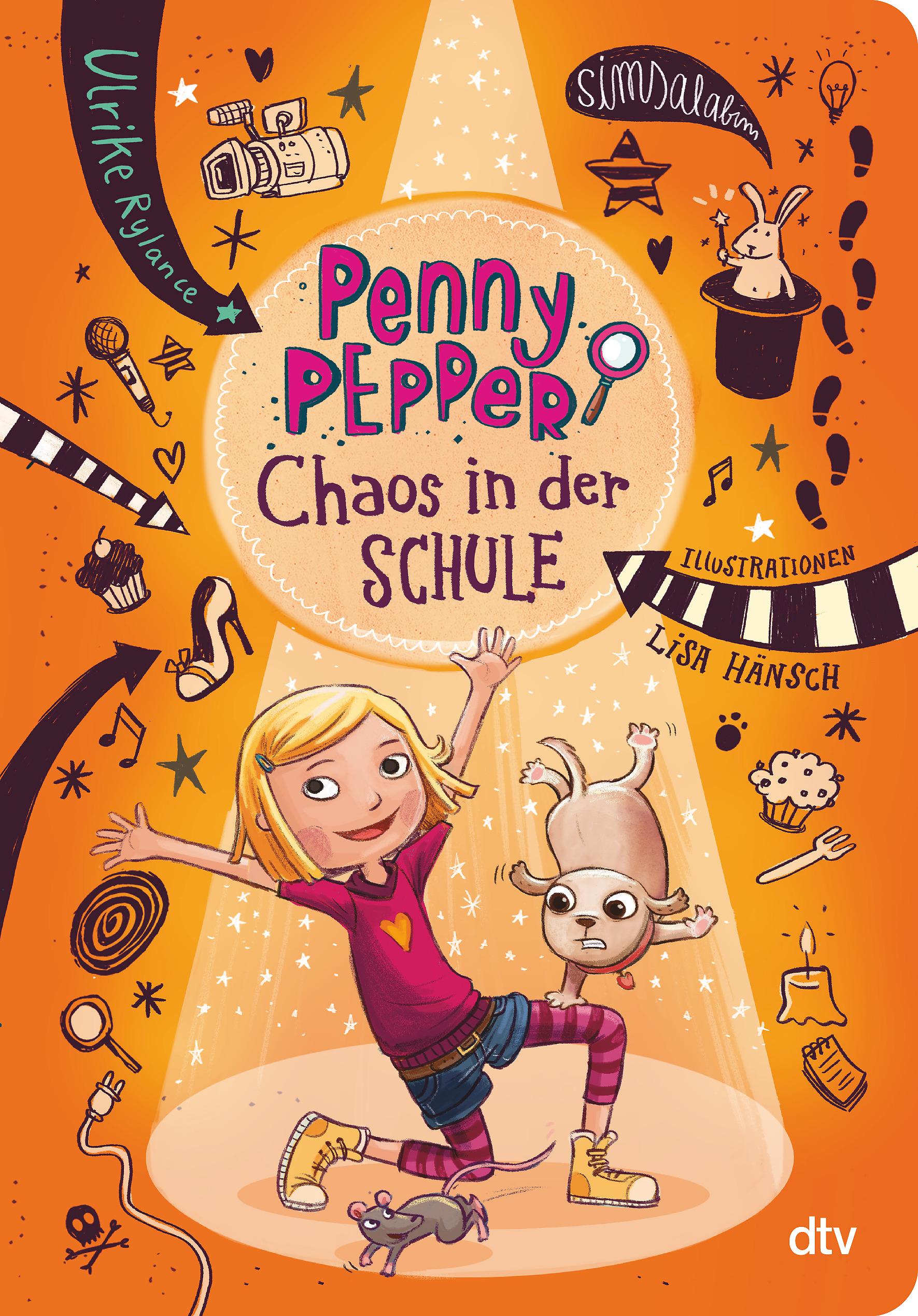 Vorderes Coverbild Penny Pepper 03 - Chaos in der Schule
