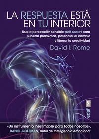 Vorderes Coverbild Respuesta Esta En Tu Interior, La