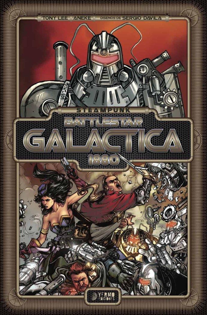 Vorderes Coverbild Steampunk battlestar galactica