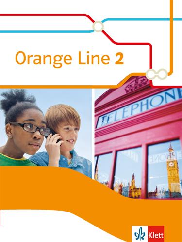 Vorderes Coverbild Orange Line 2. Schülerbuch (fester Einband)